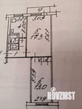 2-к квартира, вторичка, 45м2, 5/5 этаж