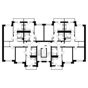 2-к квартира, строящийся дом, 67м2, 2/9 этаж