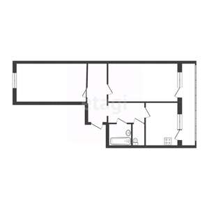 2-к квартира, вторичка, 68м2, 9/10 этаж