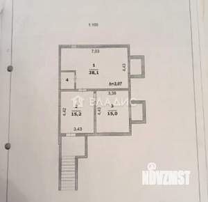 2-к квартира, вторичка, 61м2, 2/4 этаж