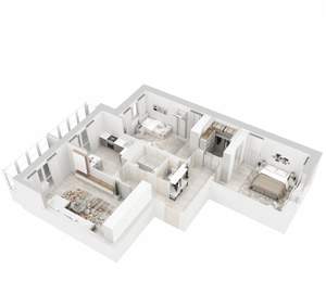 3-к квартира, вторичка, 91м2, 2/8 этаж