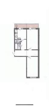 2-к квартира, вторичка, 68м2, 9/10 этаж