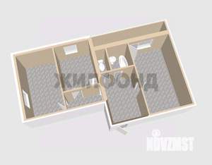 2-к квартира, вторичка, 62м2, 3/9 этаж