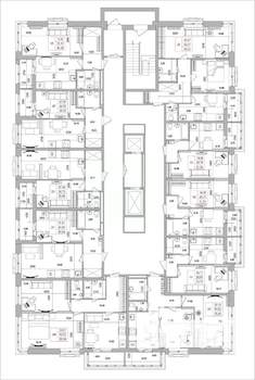 1-к квартира, вторичка, 42м2, 7/16 этаж