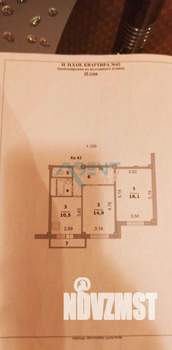 2-к квартира, вторичка, 56м2, 10/15 этаж