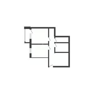 1-к квартира, вторичка, 50м2, 15/15 этаж