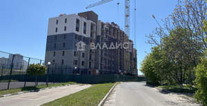 1-к квартира, строящийся дом, 40м2, 1/9 этаж