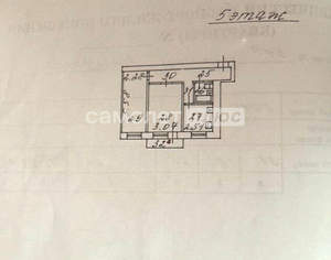2-к квартира, вторичка, 45м2, 5/5 этаж