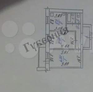 2-к квартира, вторичка, 66м2, 8/10 этаж