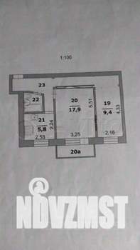 2-к квартира, вторичка, 45м2, 2/3 этаж