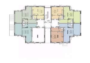 2-к квартира, строящийся дом, 48м2, 1/5 этаж