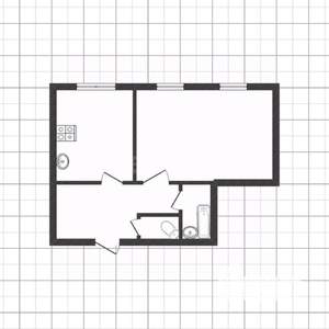 1-к квартира, вторичка, 41м2, 5/5 этаж