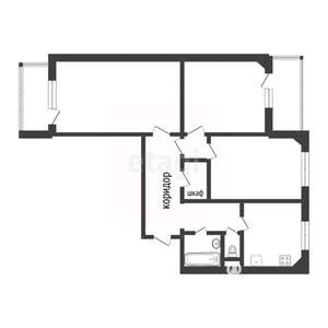 3-к квартира, вторичка, 71м2, 1/7 этаж
