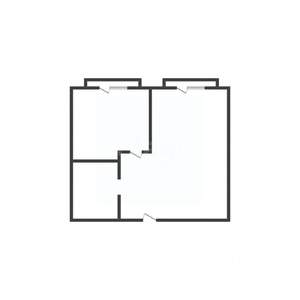 1-к квартира, вторичка, 36м2, 2/9 этаж