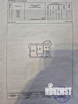 2-к квартира, вторичка, 54м2, 2/9 этаж