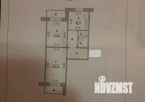 2-к квартира, вторичка, 51м2, 2/10 этаж