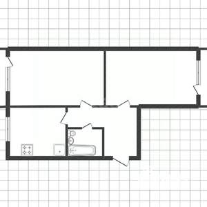 2-к квартира, вторичка, 57м2, 2/14 этаж
