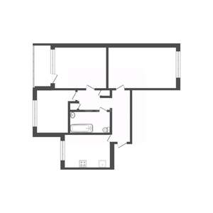 3-к квартира, вторичка, 109м2, 6/17 этаж