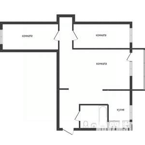3-к квартира, вторичка, 62м2, 2/5 этаж