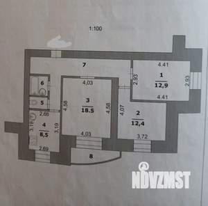 3-к квартира, вторичка, 72м2, 14/15 этаж