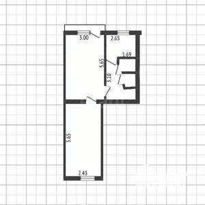 2-к квартира, вторичка, 45м2, 3/5 этаж