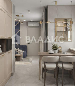 1-к квартира, вторичка, 48м2, 5/9 этаж