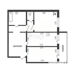 2-к квартира, вторичка, 79м2, 8/10 этаж