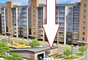 2-к квартира, вторичка, 53м2, 1/7 этаж