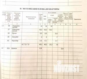 2-к квартира, вторичка, 46м2, 4/5 этаж