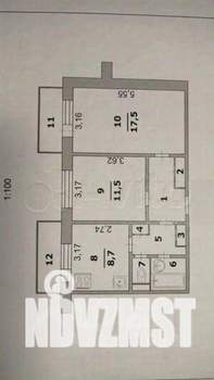 2-к квартира, вторичка, 51м2, 10/10 этаж