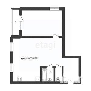 2-к квартира, вторичка, 69м2, 11/14 этаж