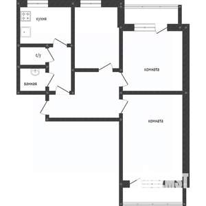 3-к квартира, вторичка, 71м2, 5/7 этаж