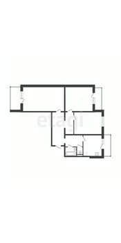 3-к квартира, вторичка, 70м2, 5/10 этаж