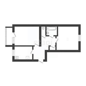 2-к квартира, вторичка, 51м2, 4/5 этаж