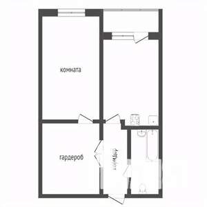 1-к квартира, вторичка, 50м2, 15/18 этаж