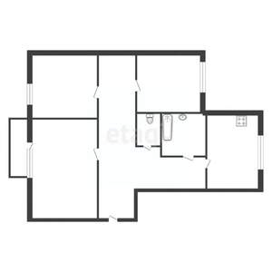 3-к квартира, вторичка, 67м2, 10/14 этаж