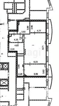 3-к квартира, вторичка, 140м2, 5/15 этаж