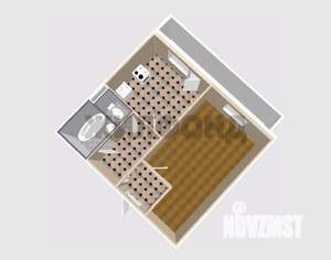 1-к квартира, вторичка, 34м2, 1/10 этаж