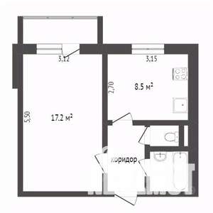 1-к квартира, вторичка, 36м2, 4/10 этаж