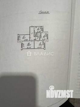 4-к квартира, вторичка, 76м2, 1/9 этаж