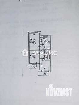 3-к квартира, вторичка, 58м2, 6/9 этаж
