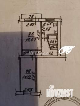 2-к квартира, вторичка, 45м2, 4/5 этаж