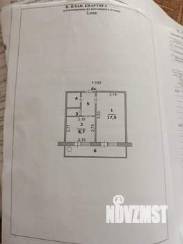1-к квартира, вторичка, 34м2, 2/9 этаж