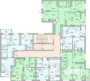 1-к квартира, вторичка, 40м2, 7/7 этаж