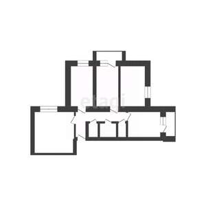 4-к квартира, вторичка, 77м2, 5/10 этаж