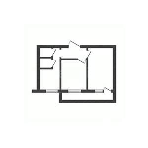 2-к квартира, вторичка, 45м2, 5/9 этаж