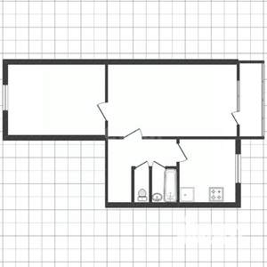 2-к квартира, вторичка, 44м2, 2/5 этаж