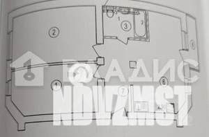 2-к квартира, вторичка, 62м2, 4/16 этаж