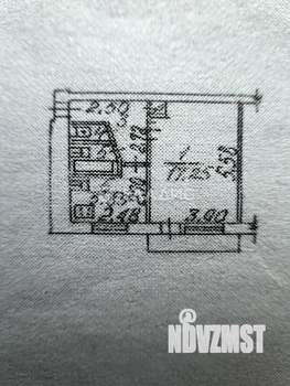 1-к квартира, вторичка, 30м2, 5/5 этаж