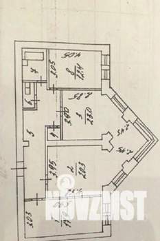 3-к квартира, вторичка, 94м2, 2/17 этаж